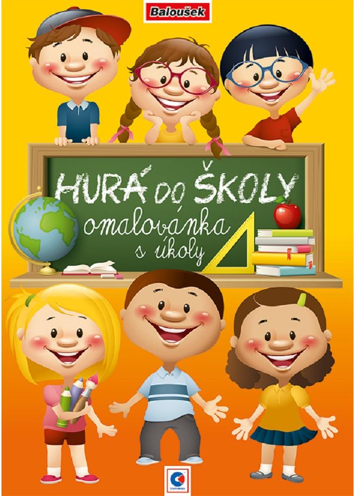 Omalovánka A4 'Hurá do školy' od Balouška Tisk