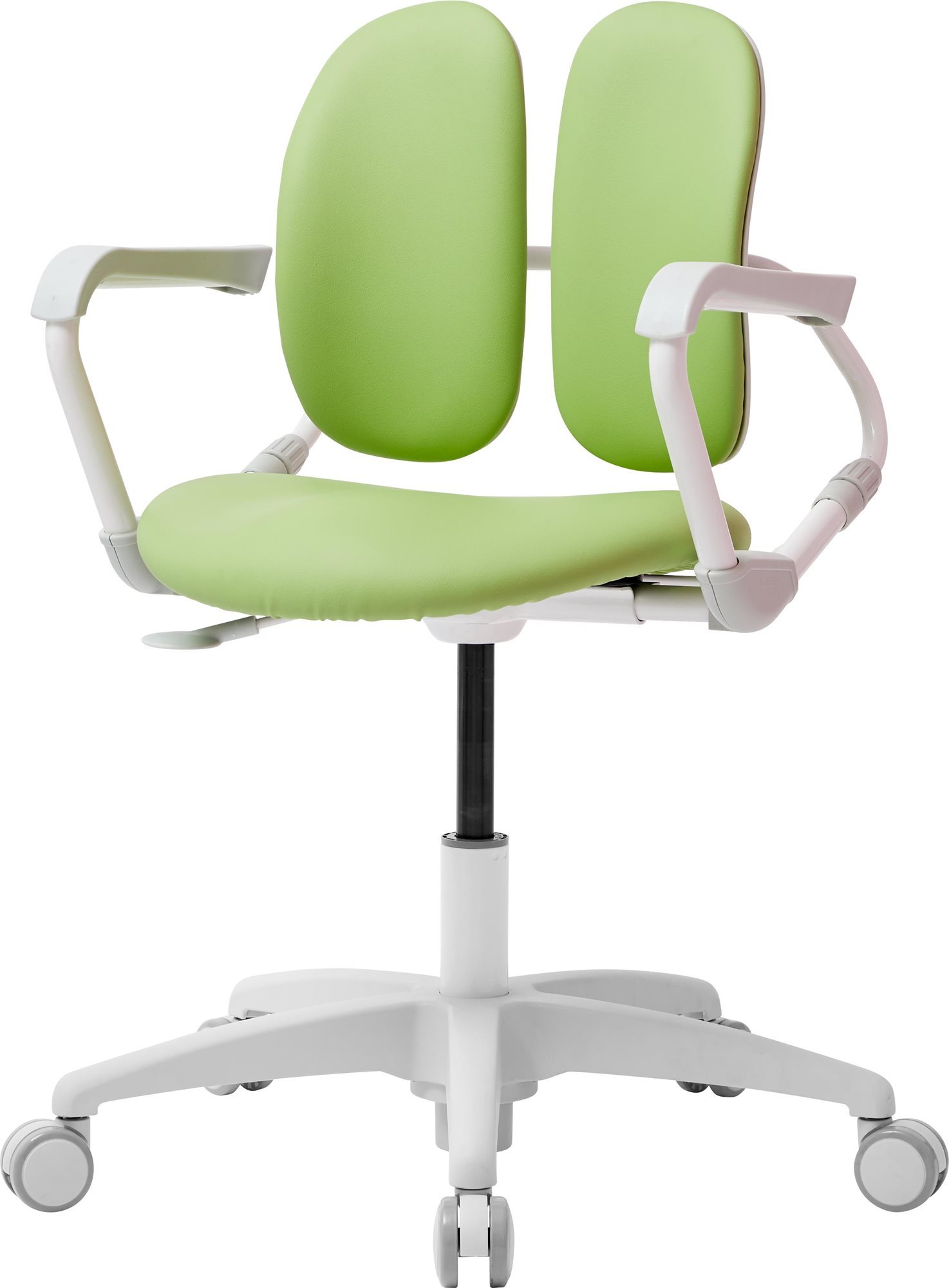 Ergonomická židle 3DE Duorest Milky v zelené barvě