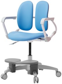 Ergonomická židle 3DE Duorest Milky modrá