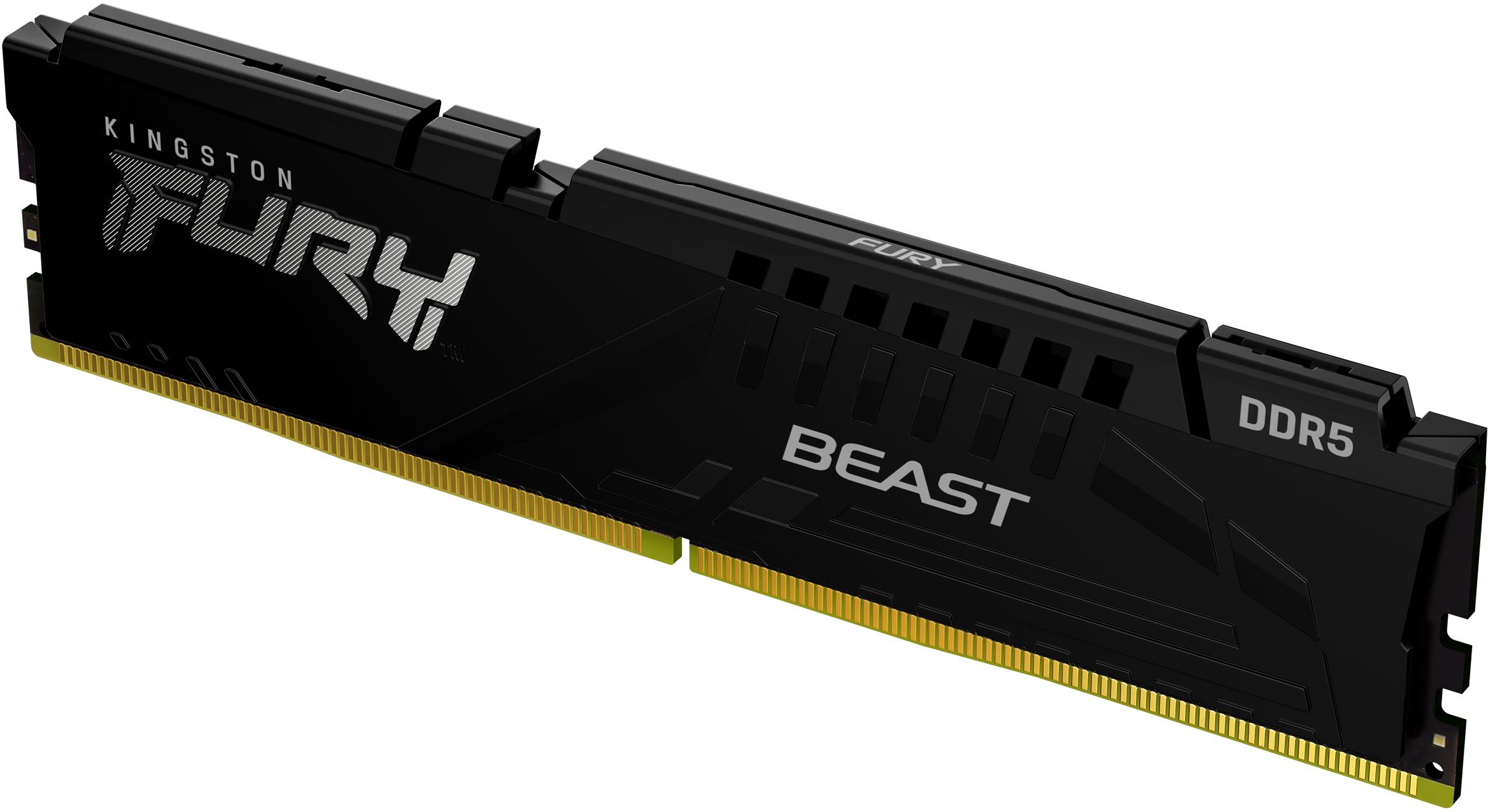 Kingston FURY 16GB DDR5 6000MT/s CL30 Beast Black EXPO