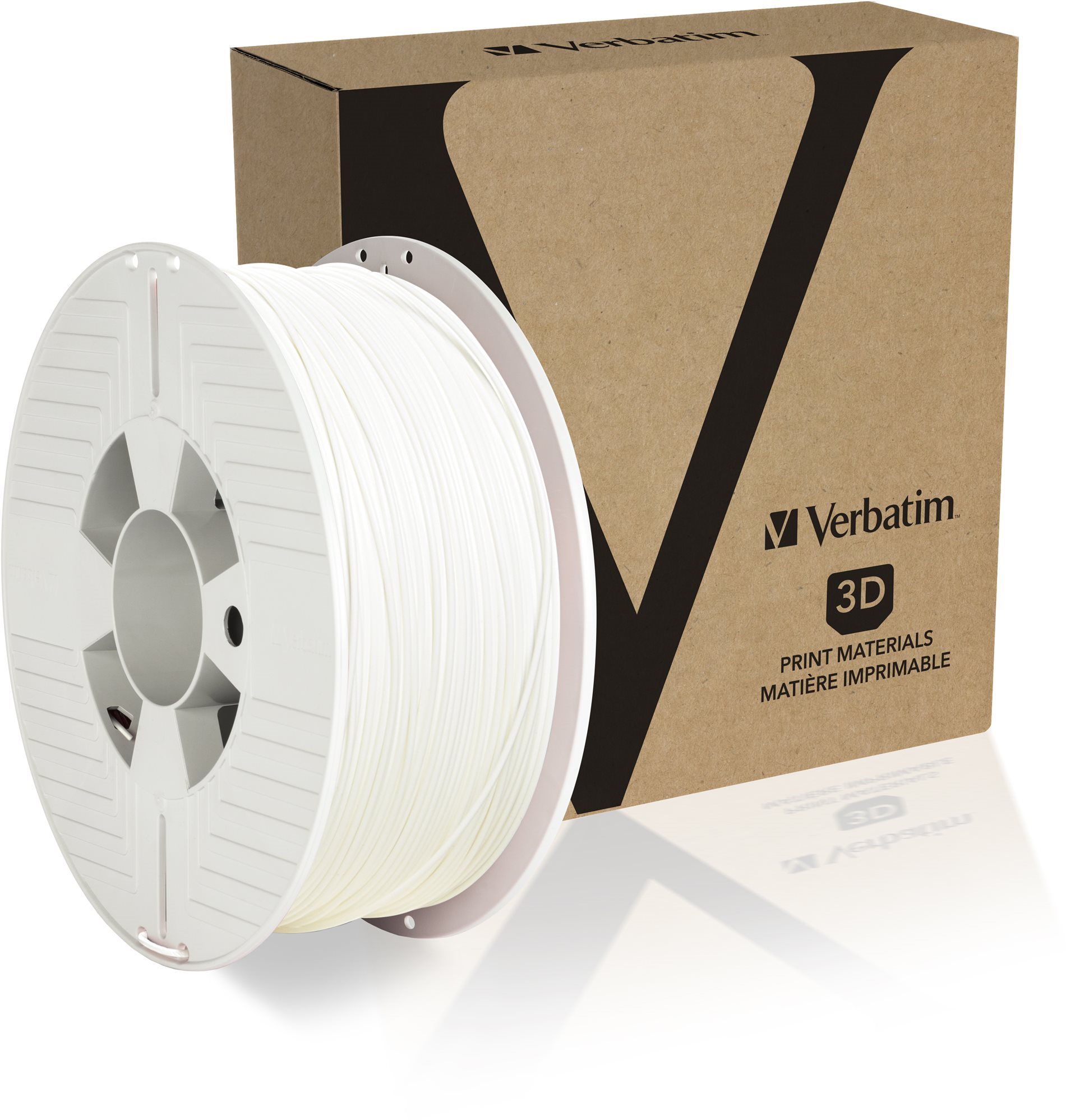 Verbatim PET-G 1.75mm 1kg bílá - filament pro 3D tisk