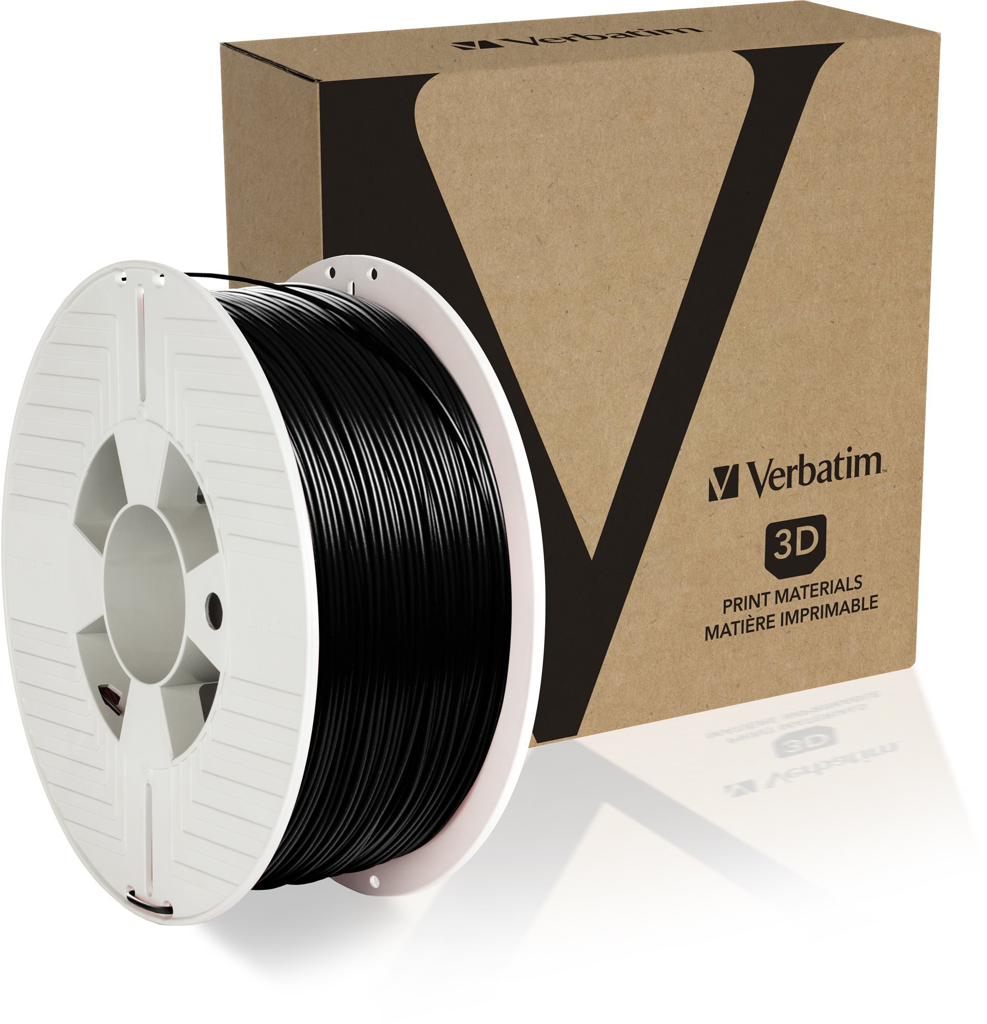 Verbatim PET-G 1.75mm 1kg černá - kvalitní filament pro 3D tisk