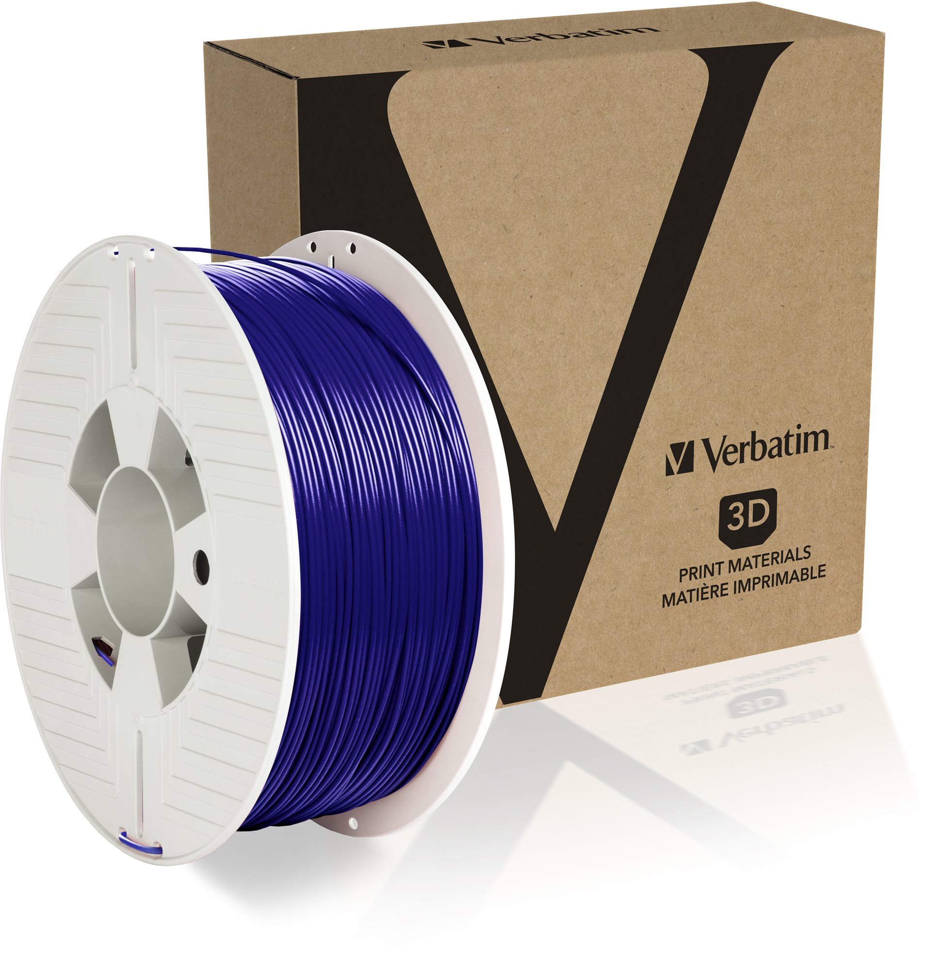 Verbatim PET-G 1.75mm 1kg modrá - filamentské materiály pro 3D tisk
