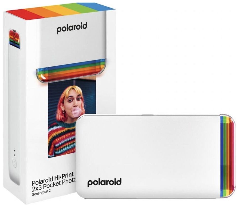 Polaroid Hi-Print 2x3 Pocket Photo Printer Generation 2 White