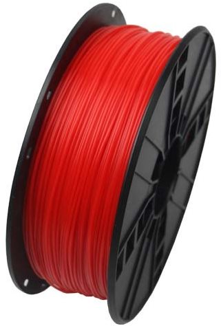 Gembird Filament ABS fluorescentní červená