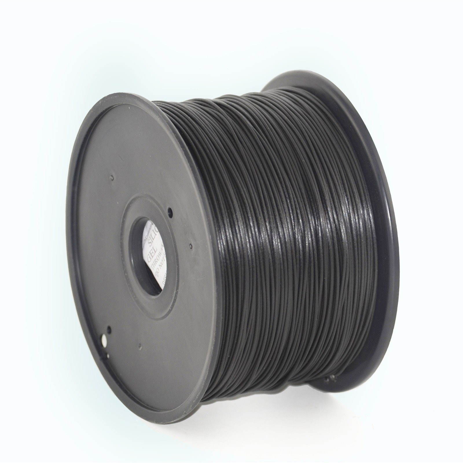 Černý filament PLA značky Gembird pro 3D tisk