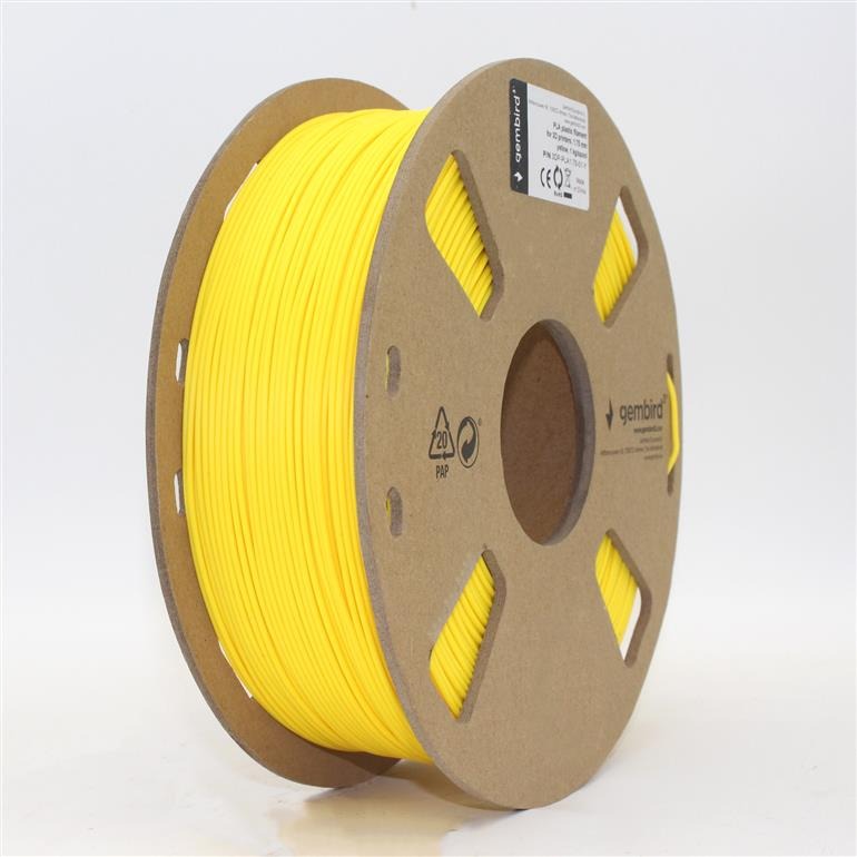 Gembird Filament PLA žlutá