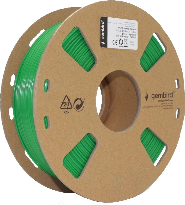 Gembird Filament PETG zelená