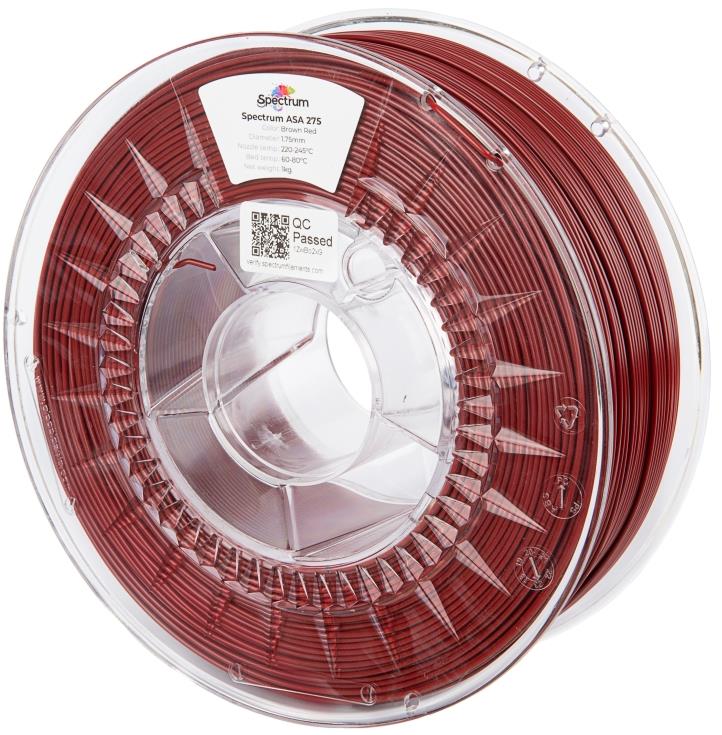 Filament Spectrum ASA 275 1.75mm Brown Red 1kg
