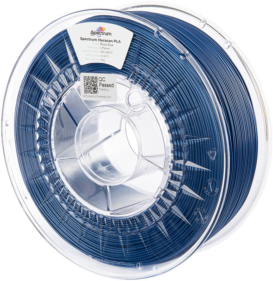 Filament Spectrum Huracan PLA 1.75mm Roual Blue 1kg