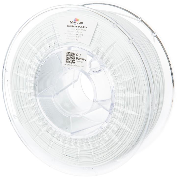 Filament Spectrum PLA Pro 1.75mm Arctic White 1kg