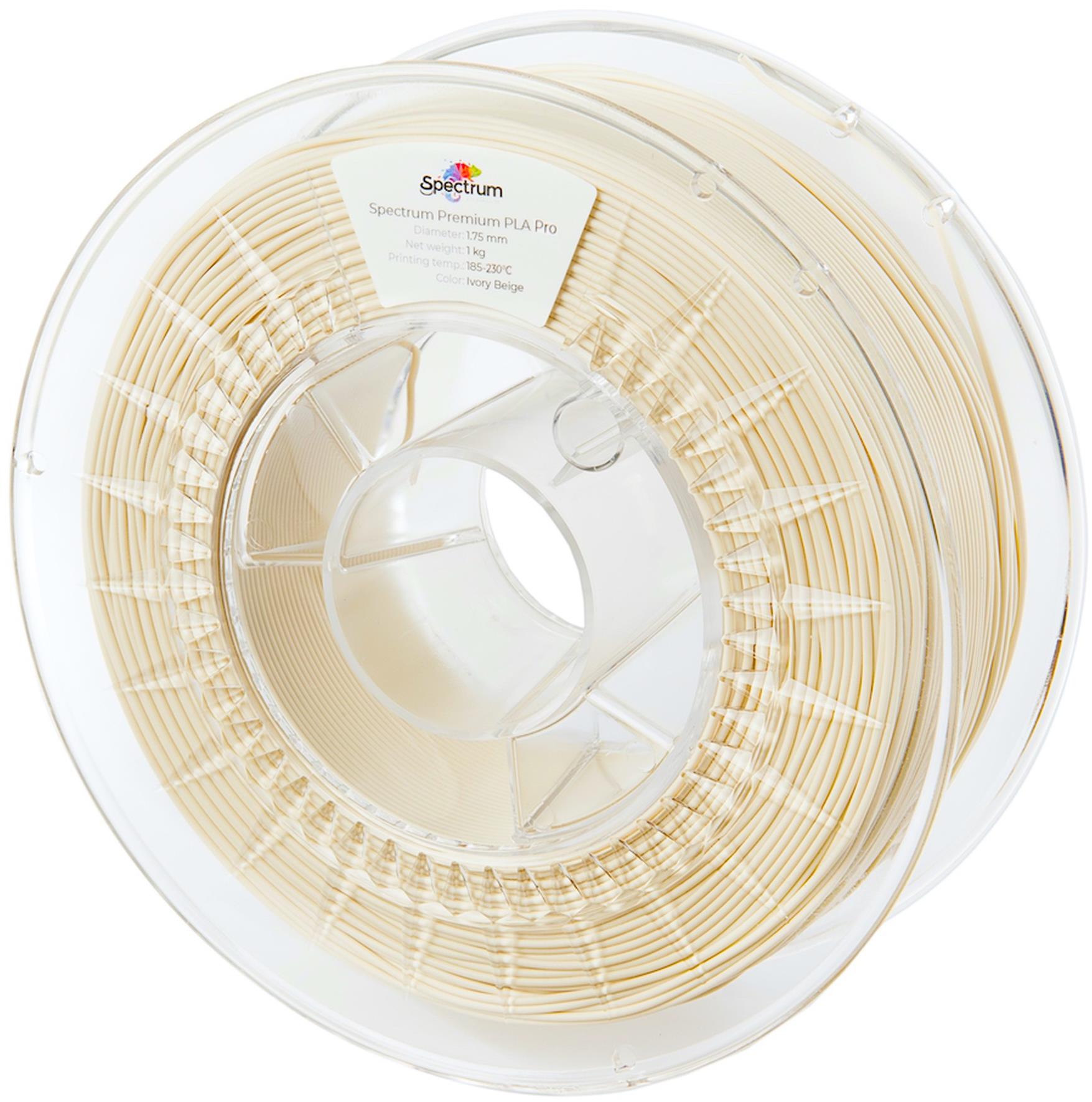 Filament Spectrum PLA Pro 1.75mm Ivory Beige 1kg