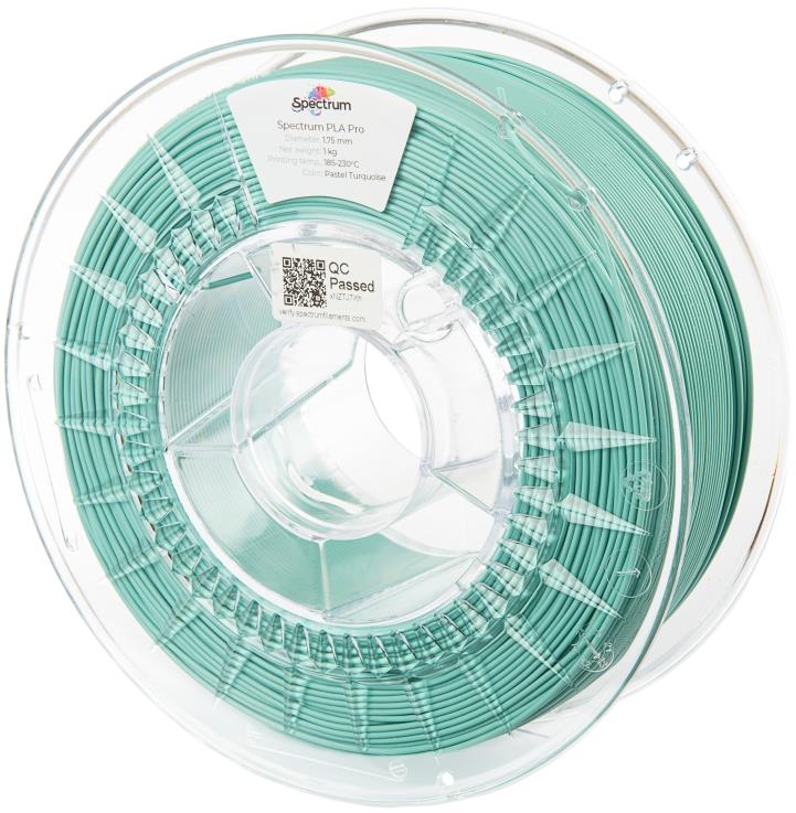 Filament Spectrum PLA Pro 1.75mm Pastel Turquoise 1kg