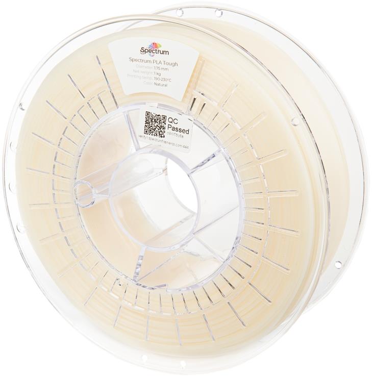 Filament Spectrum PLA Tough 1.75mm Natural 1kg