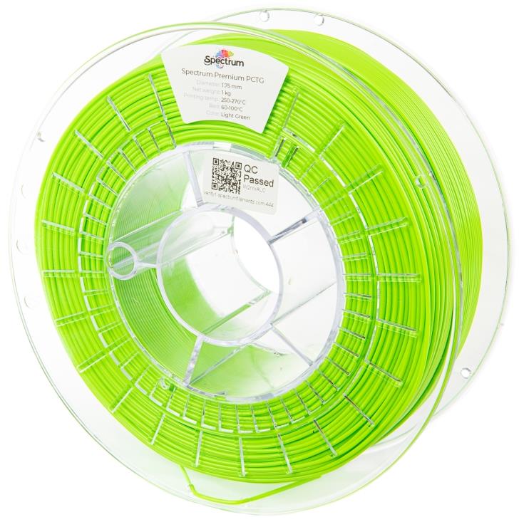 Filament Spectrum Premium PCTG 1.75mm Light Green 1kg