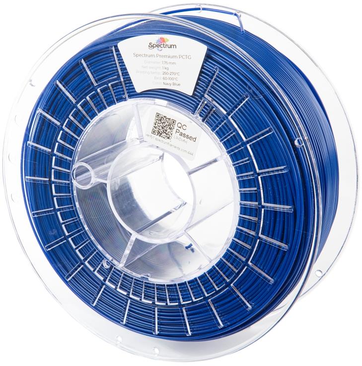 Filament Spectrum Premium PCTG 1.75mm Navy Blue 1kg