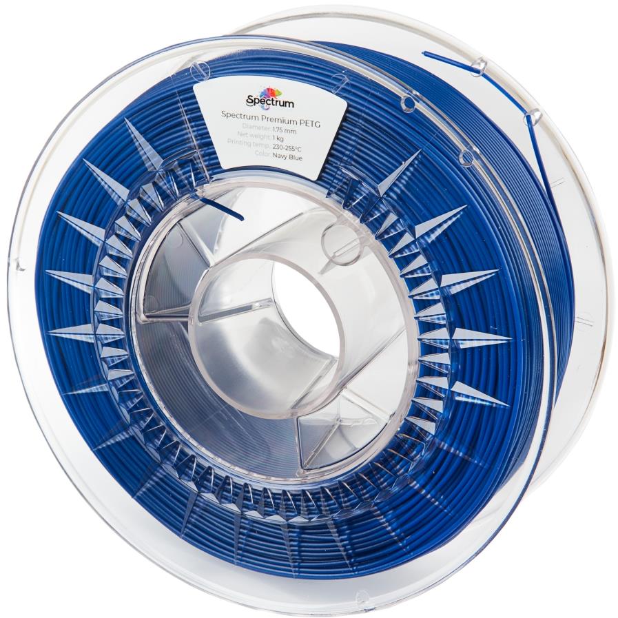 Filament Spectrum Premium PET-G 1.75mm Navy Blue 1kg