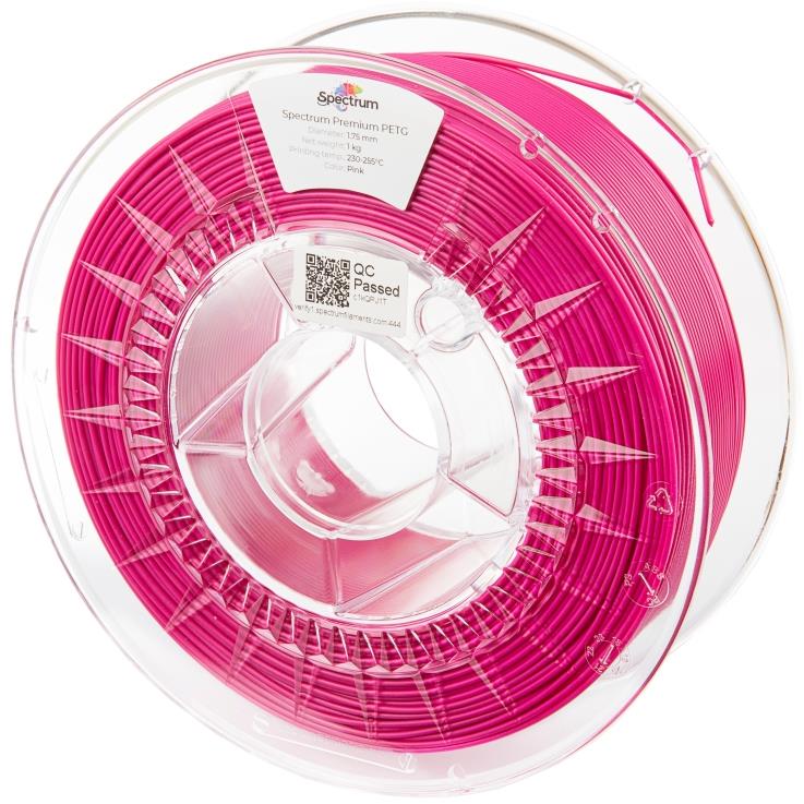 Filament Spectrum Premium PET-G 1.75mm Pink 1kg