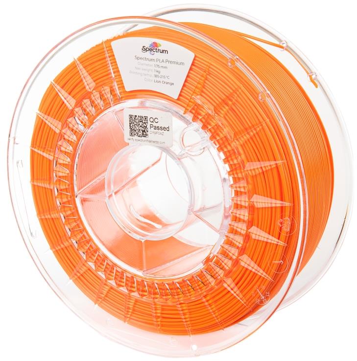Filament Spectrum Premium PLA 1.75mm Lion Orange 1kg