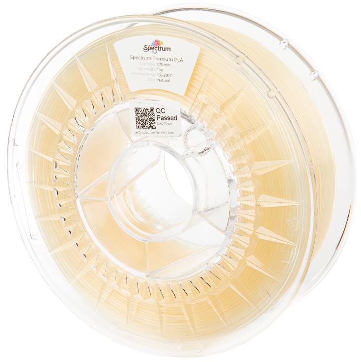 Filament Spectrum Premium PLA 1.75mm Natural 1kg