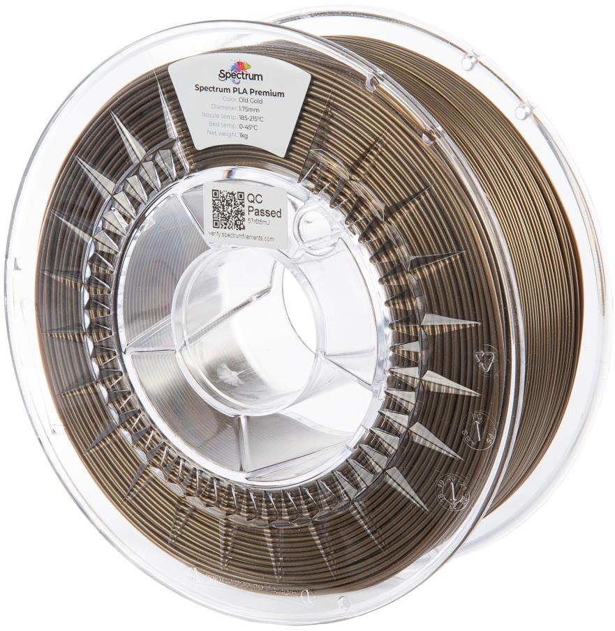 Filament Spectrum Premium PLA 1.75mm Old Gold 1kg