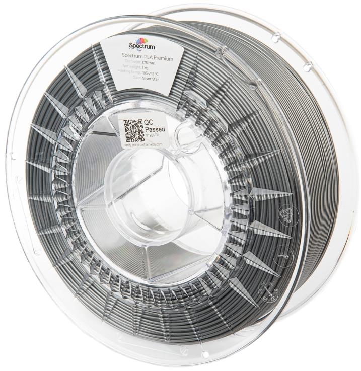 Filament Spectrum Premium PLA 1.75mm Silver Star 1kg
