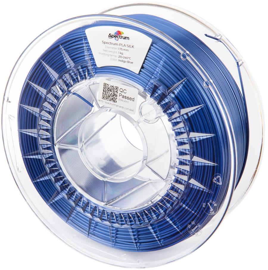 Filament Spectrum Silk PLA 1.75mm Indigo Blue 1kg