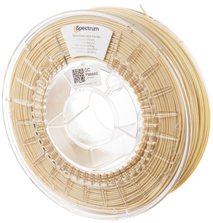 Filament Spectrum ASA Kevlar 1.75mm Natural 0.75kg