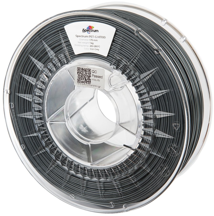 Filament Spectrum PET-G HT100 1.75mm Iron Grey 1kg