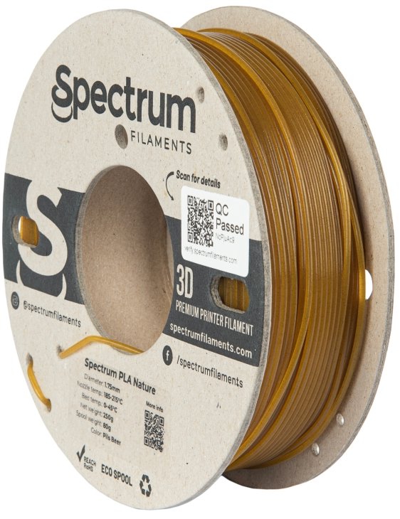 Filament Spectrum PLA Naturalure PILS Beer 0.25kg