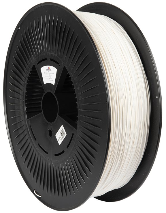 Filament Spectrum PLA Premium 1.75mm Polar White 4.5kg