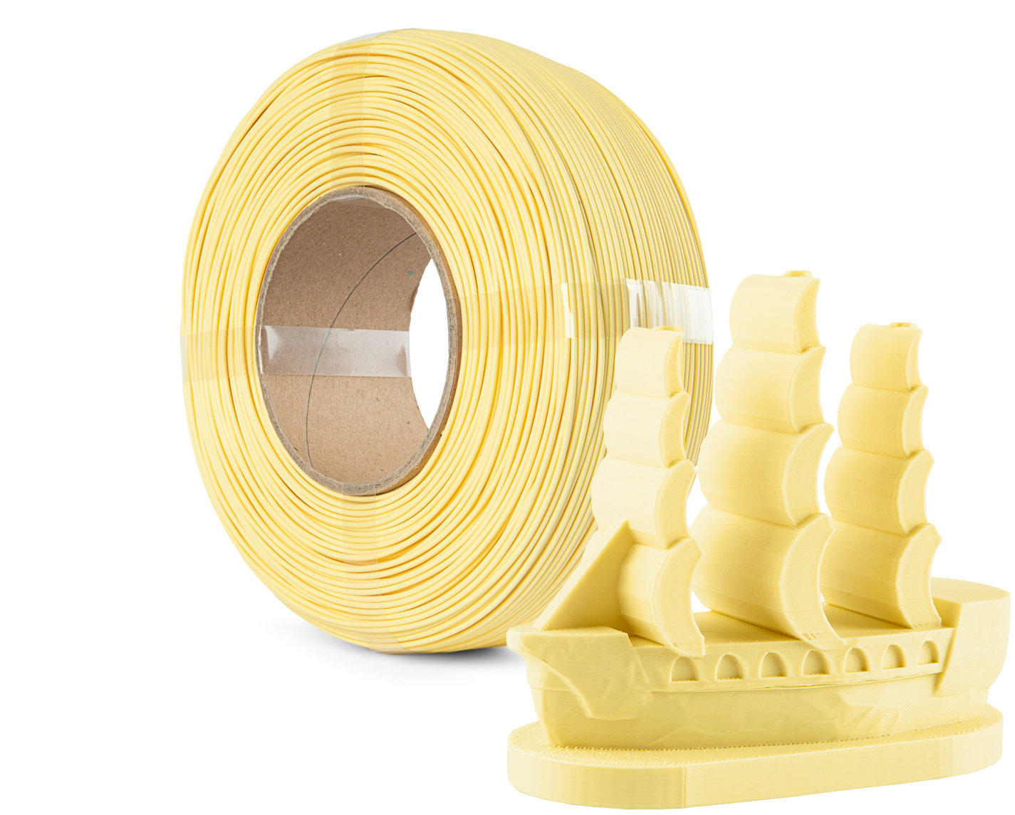 Filament Spectrum ReFill Pastello PLA 1.75mm Lemon Cream 1kg