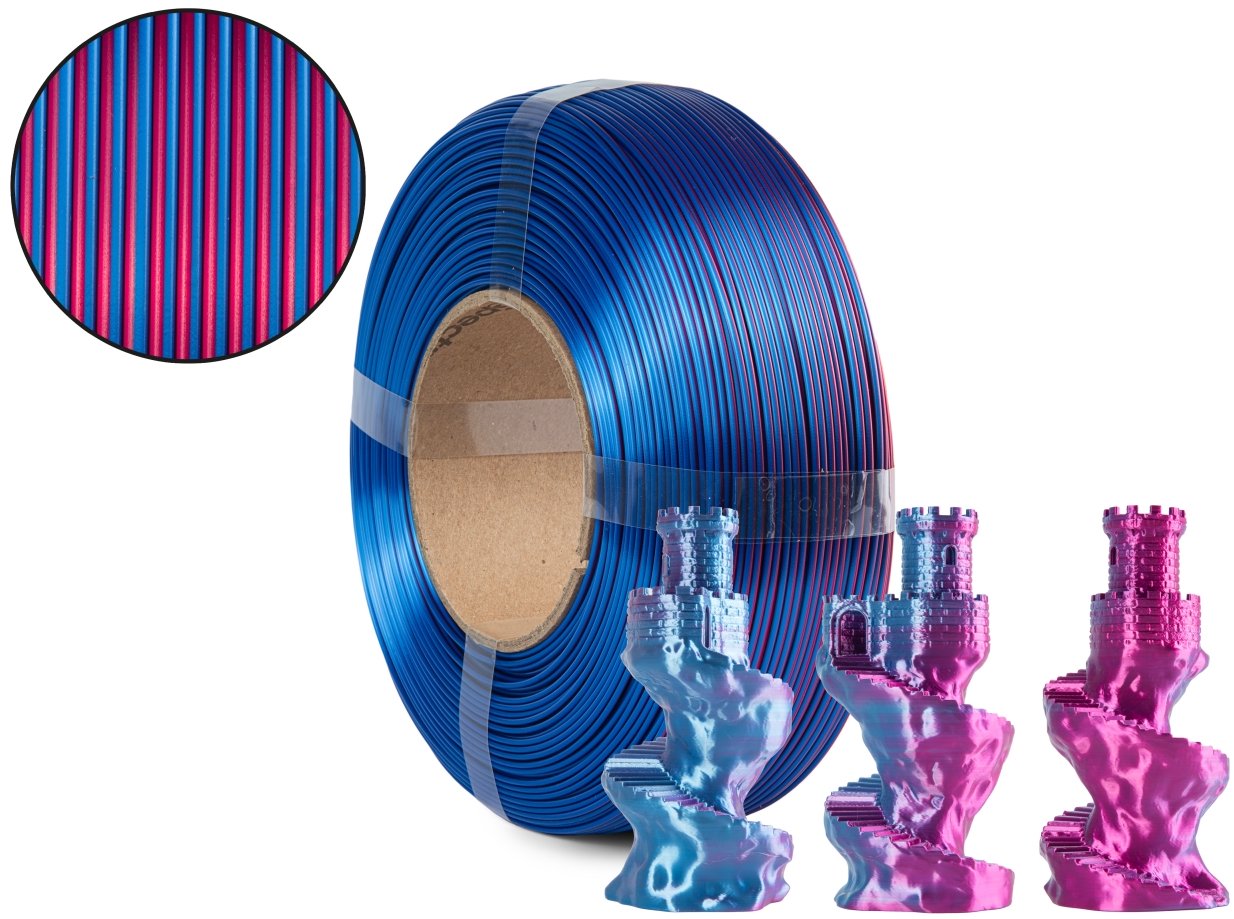 Filament Spectrum ReFill PLA Magic SILK 1.75mm Aurora Bloom 1kg