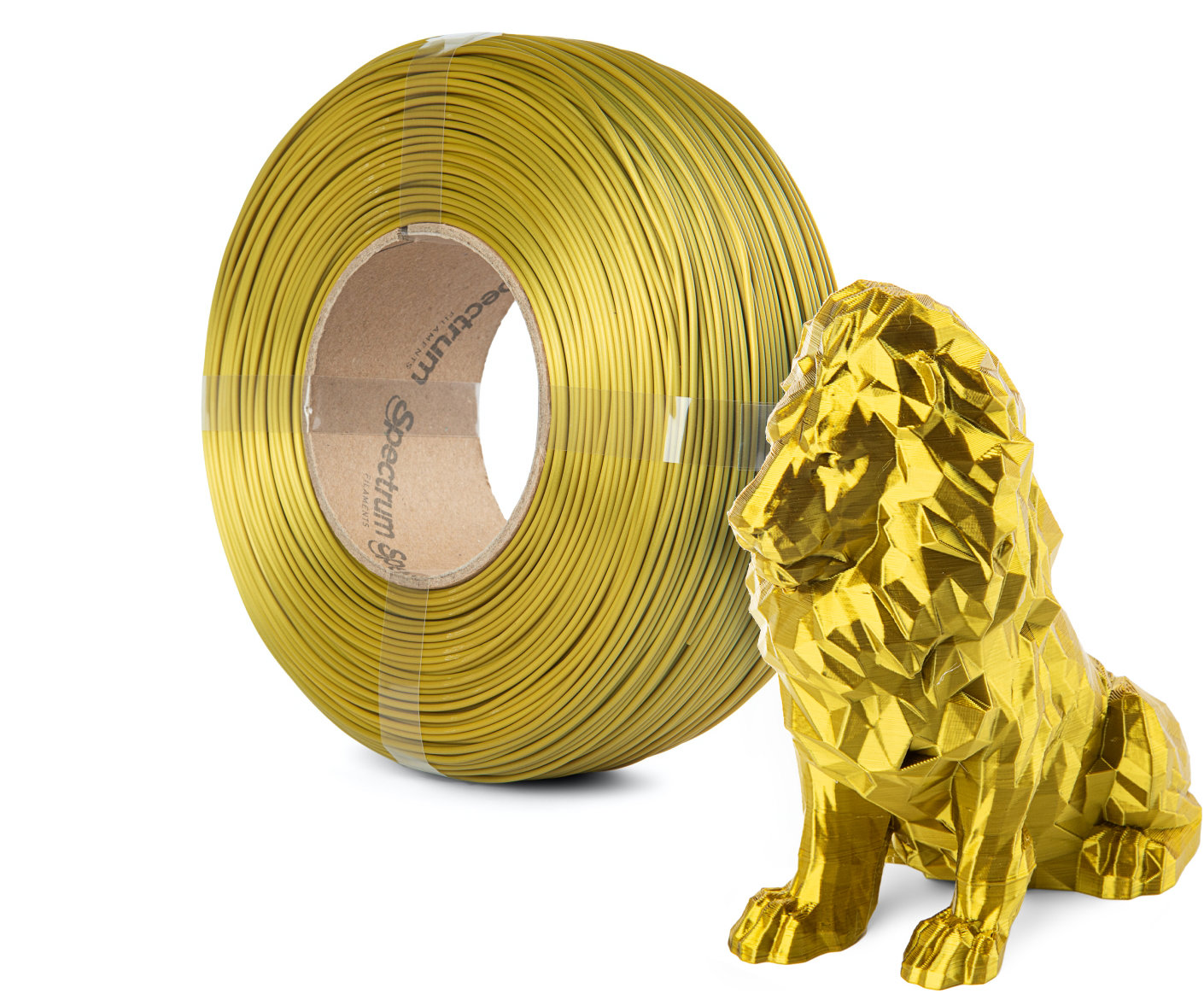 Filament Spectrum ReFill PLA SILK 1.75mm Glorious Gold 1kg