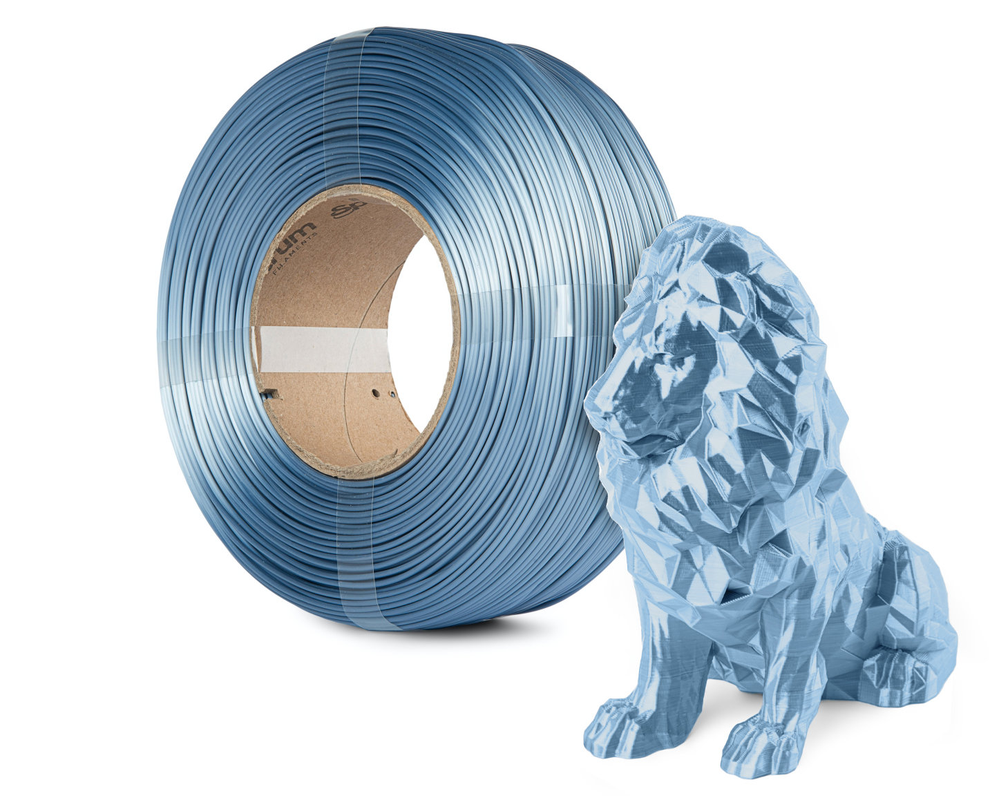 Filament Spectrum ReFill PLA SILK 1.75mm Sapphire Blue 1kg
