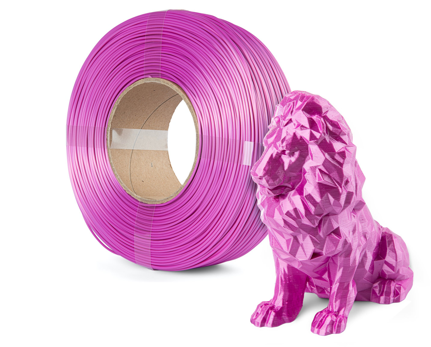 Filament Spectrum ReFill PLA SILK 1.75mm Taffy Pink 1kg