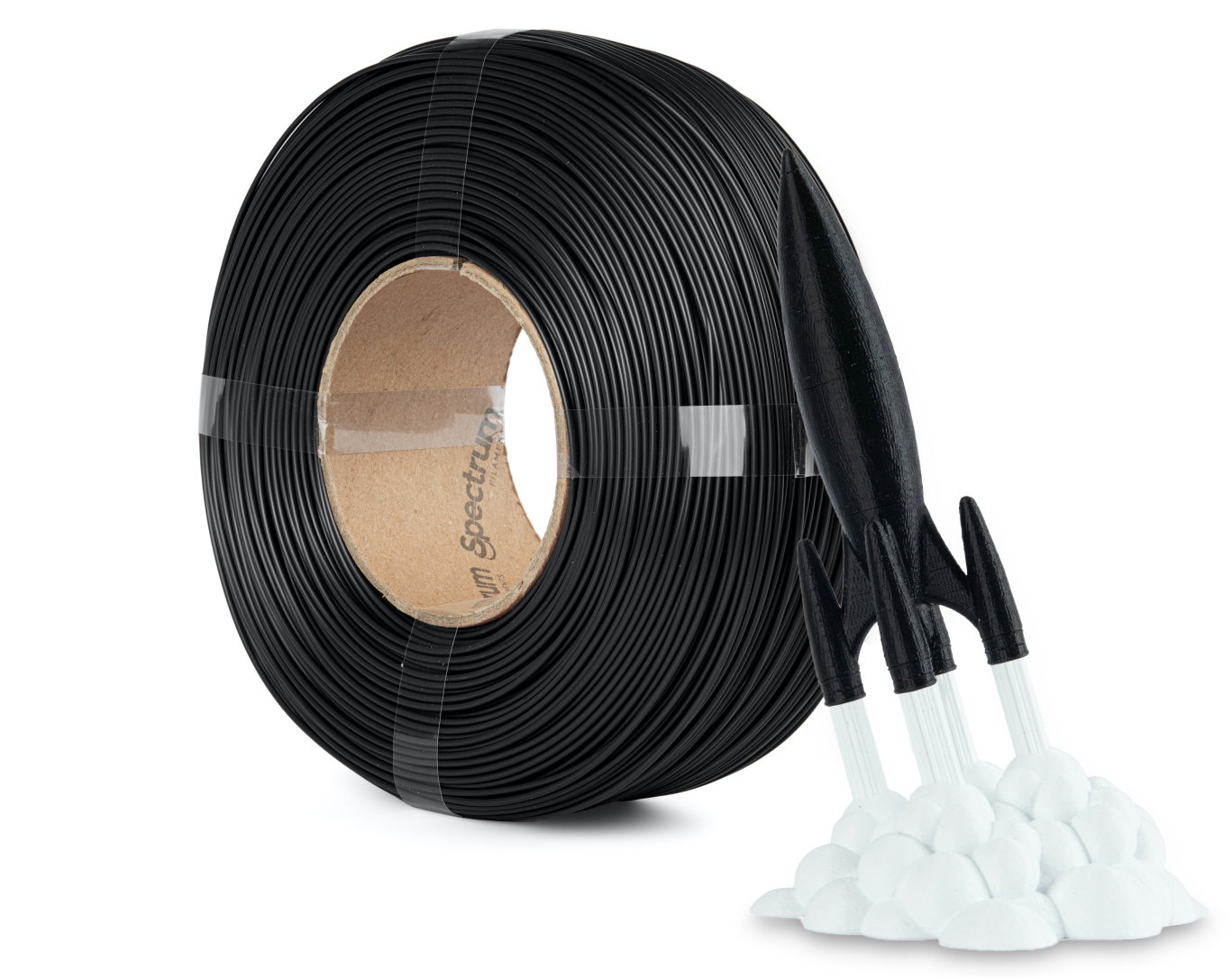 Filament Spectrum ReFill Premium PLA High Speed 1.75mm Deep Black 1kg