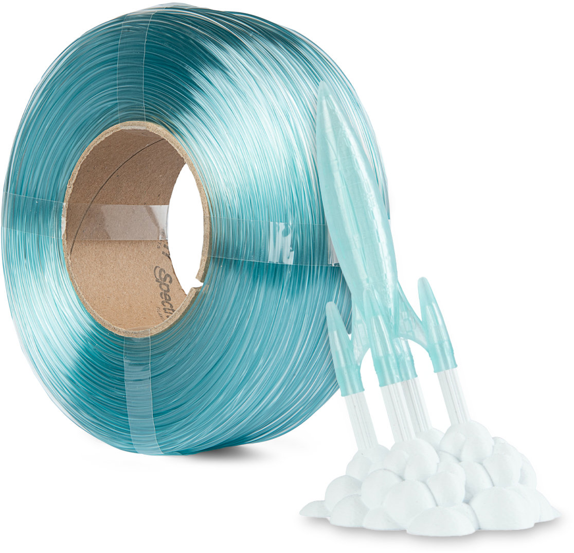 Filament Spectrum ReFill Premium PLA High Speed 1.75mm Iceland Blue 1kg