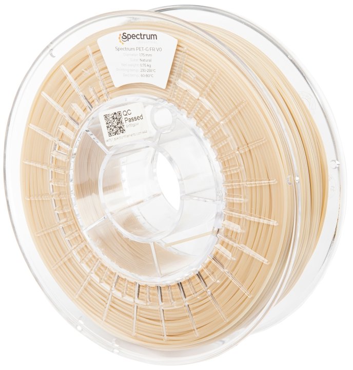 Filament Spectrum Spectrum PET-G FR V0 1.75mm Natural 0.75kg