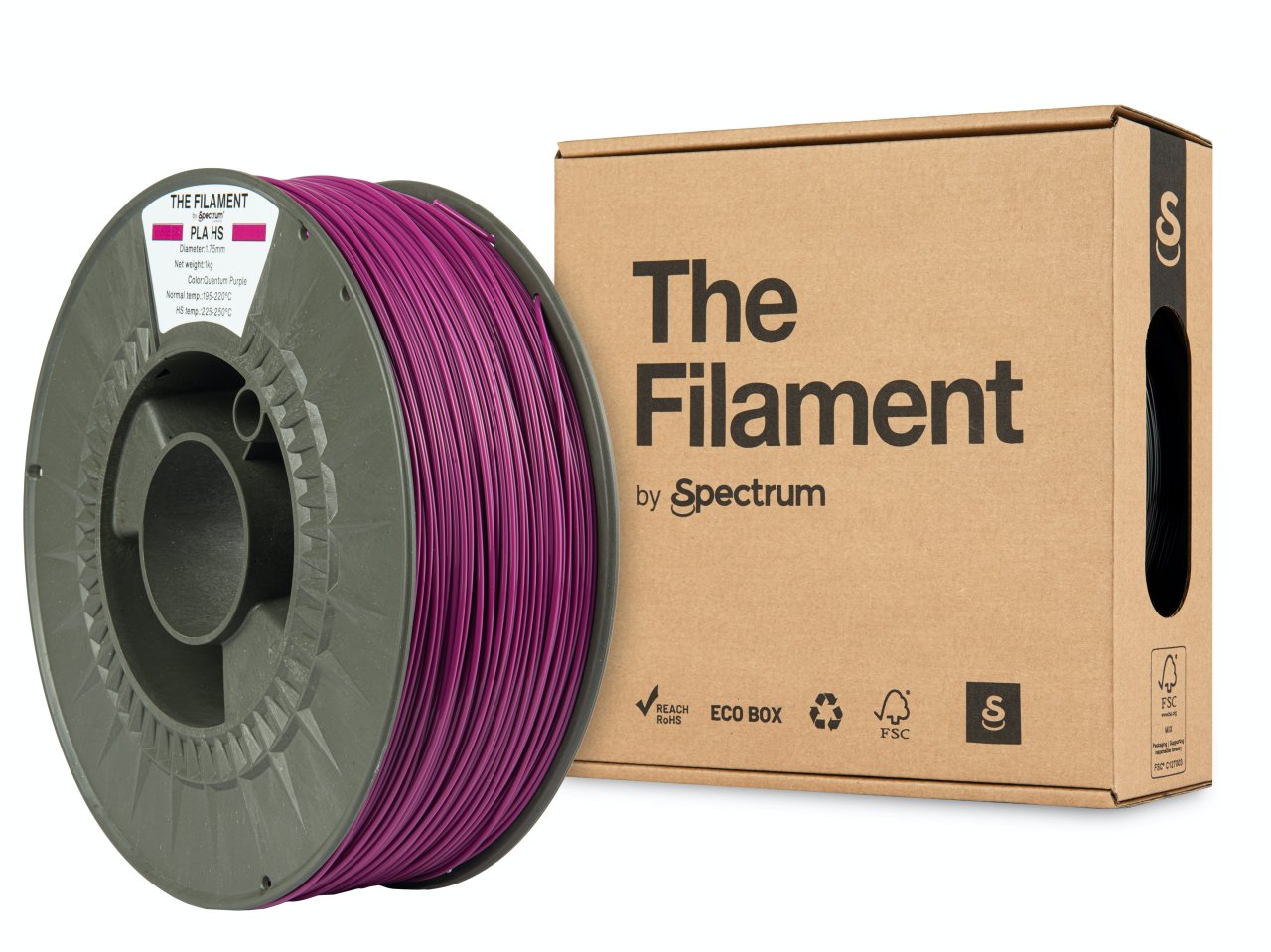 The Filament PLA HS 1.75mm Quantum Purple 1kg
