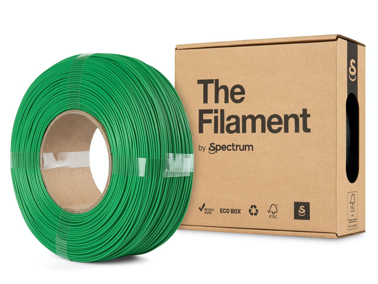 The Filament ReFill PETG 1.75mm Circuit Green 1kg