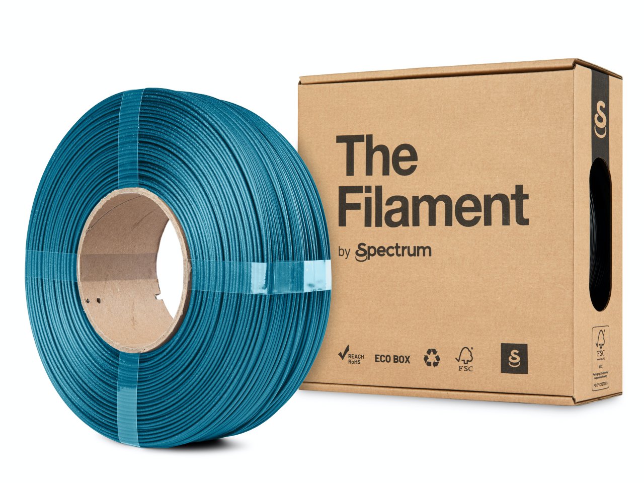 The Filament ReFill PETG CF 1.75mm Blue 1kg