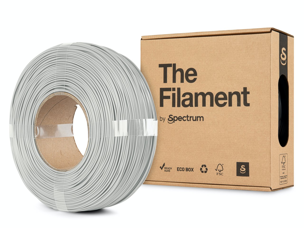 The Filament ReFill PLA 1.75mm Cloud Grey 1kg