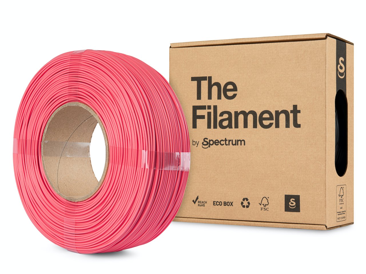 The Filament ReFill PLA 1.75mm Strawberry Pink 1kg