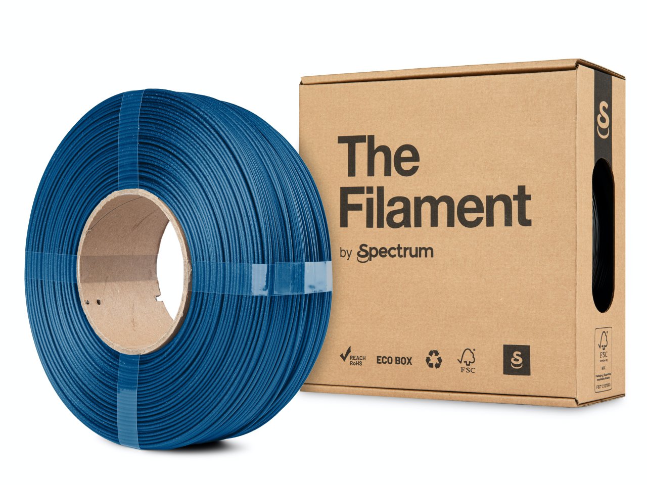 The Filament ReFill PLA CF 1.75mm Blue 1kg