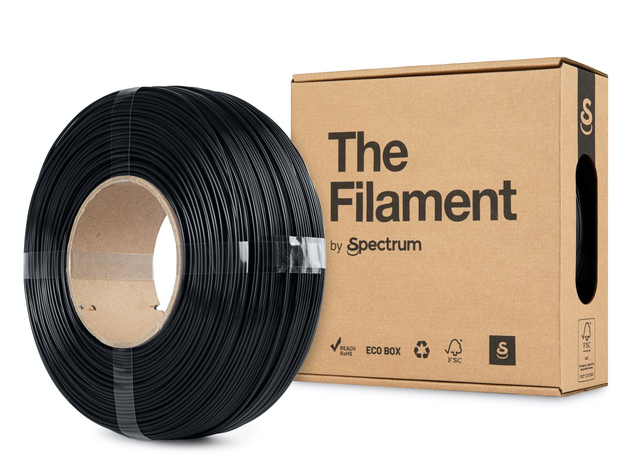 The Filament ReFill PLA HS 1.75mm Midnight Black 1kg