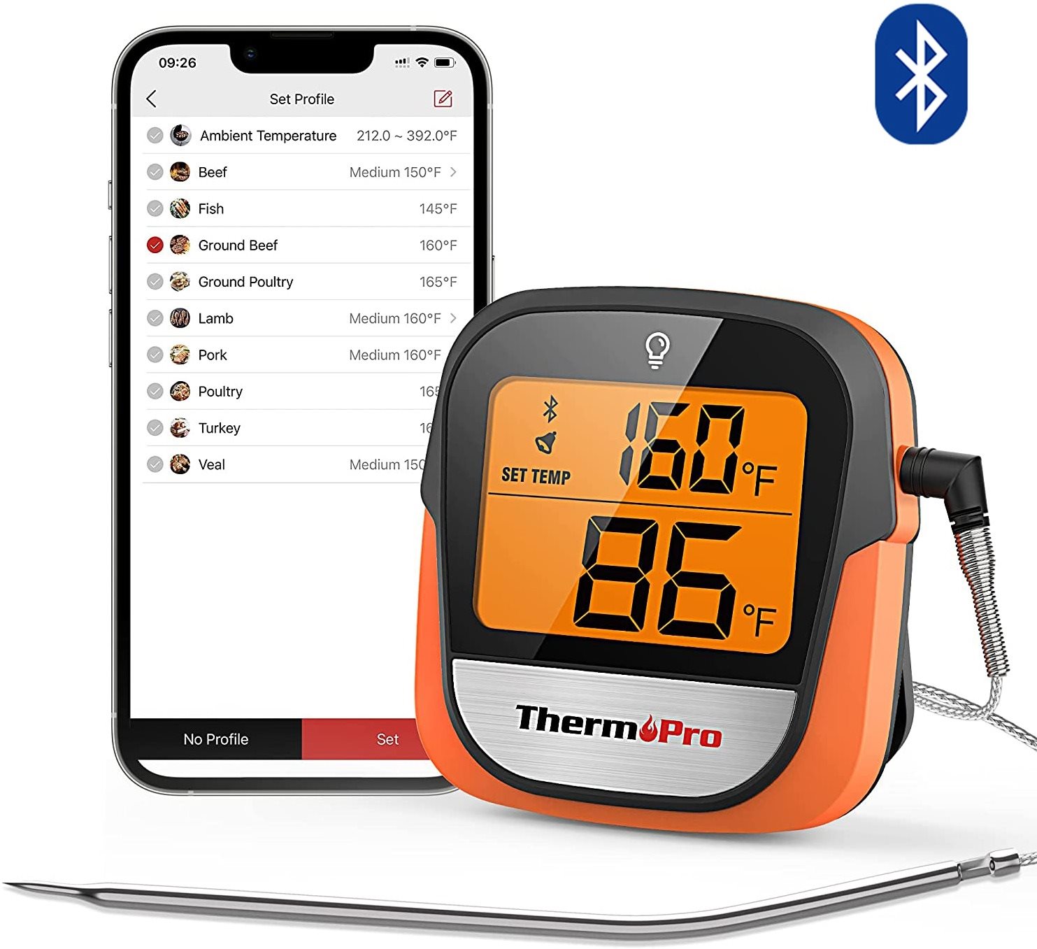 THERMOPRO Kuchyňský teploměr TP901