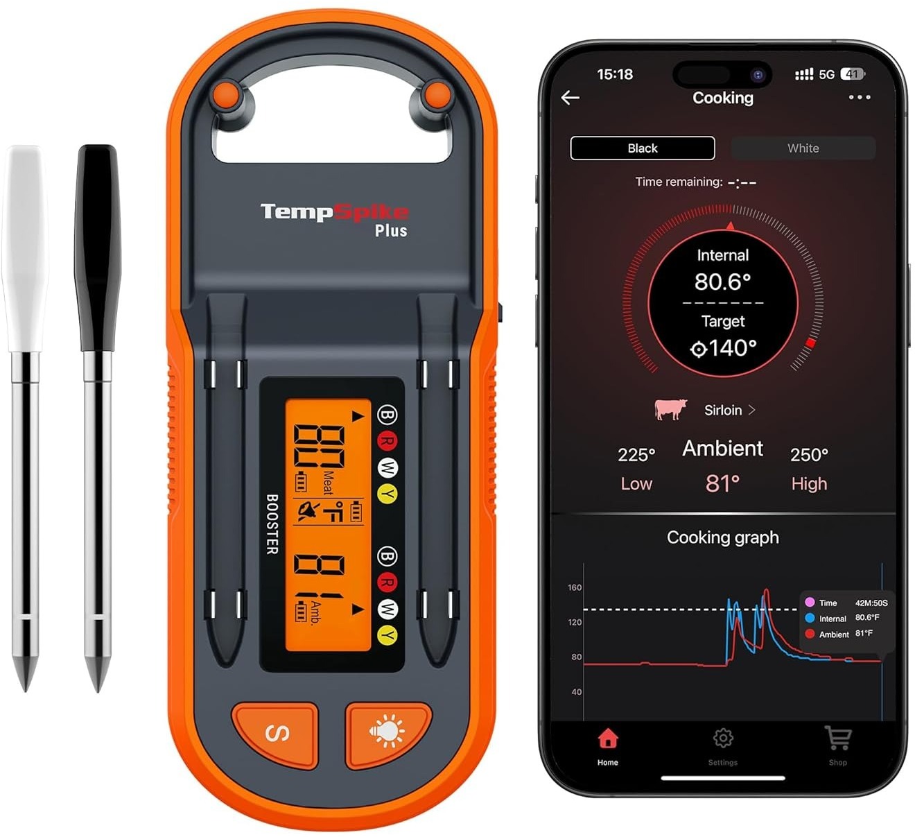 THERMOPRO Kuchyňský teploměr TP-972 TempSpike Plus