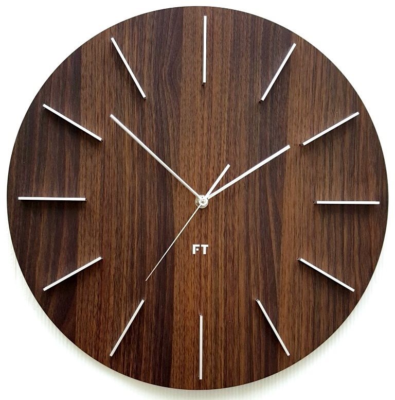 FUTURE TIME FT2010WE Round Dark Natural Brown