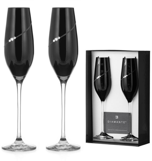 Diamante Silhouette City Black s kamínky Swarovski 210ml 2ks